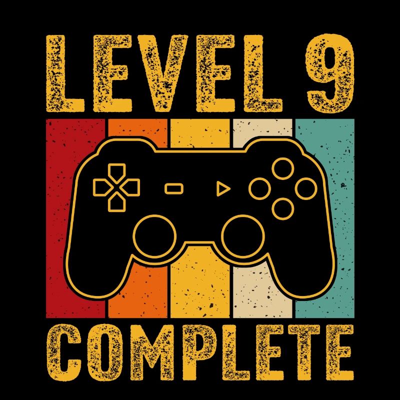 9th Birthday - 9 Years Gamer Level 9 complete
