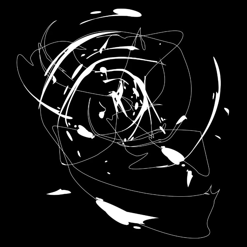 Art - lignes arches en blanc