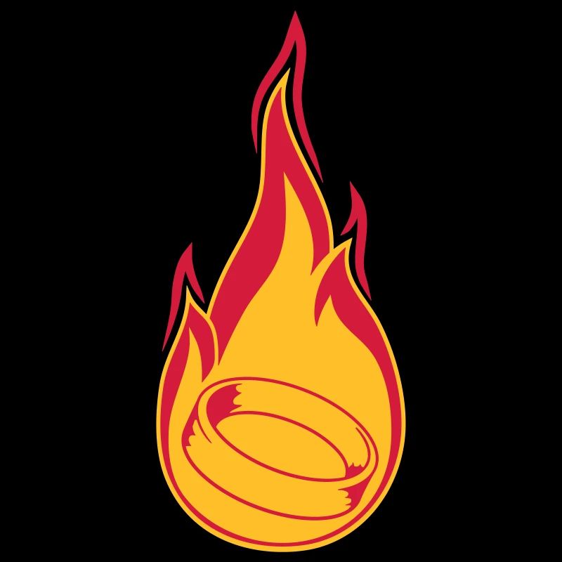 fire flame burning hot torch marry ring ho