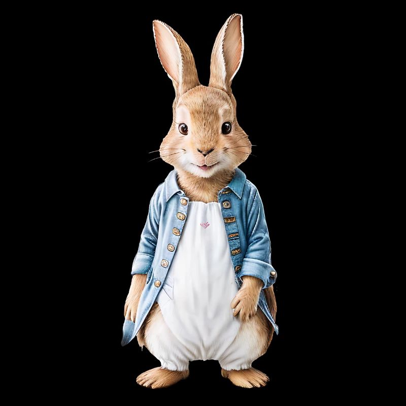 Mignon lapin marron 17