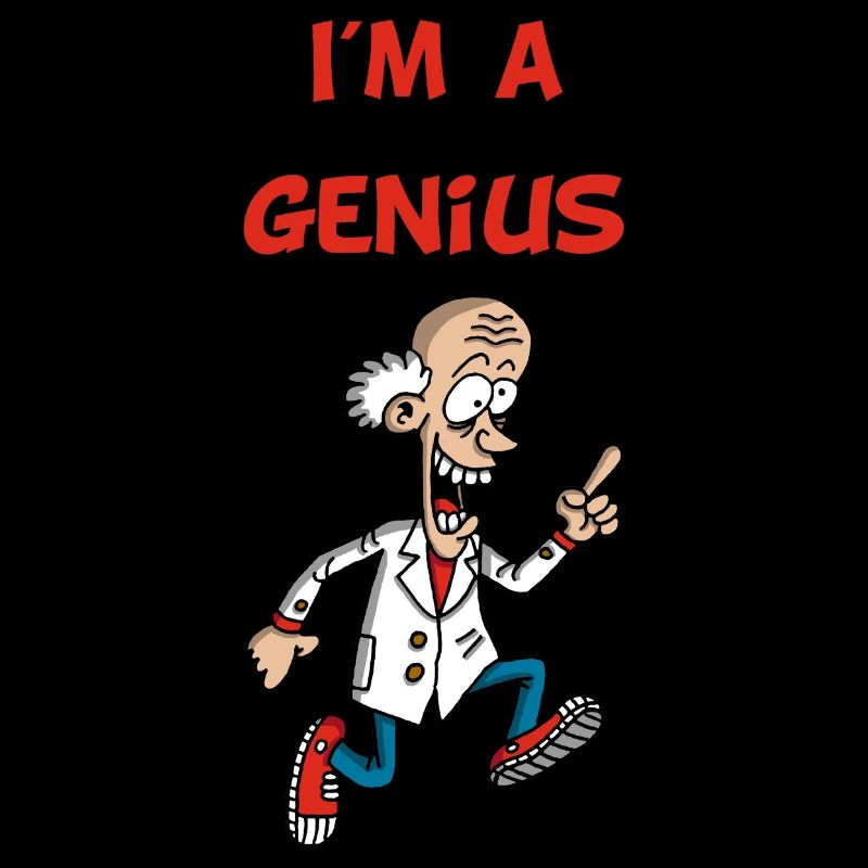 Ich bin ein Genie (Englisch)