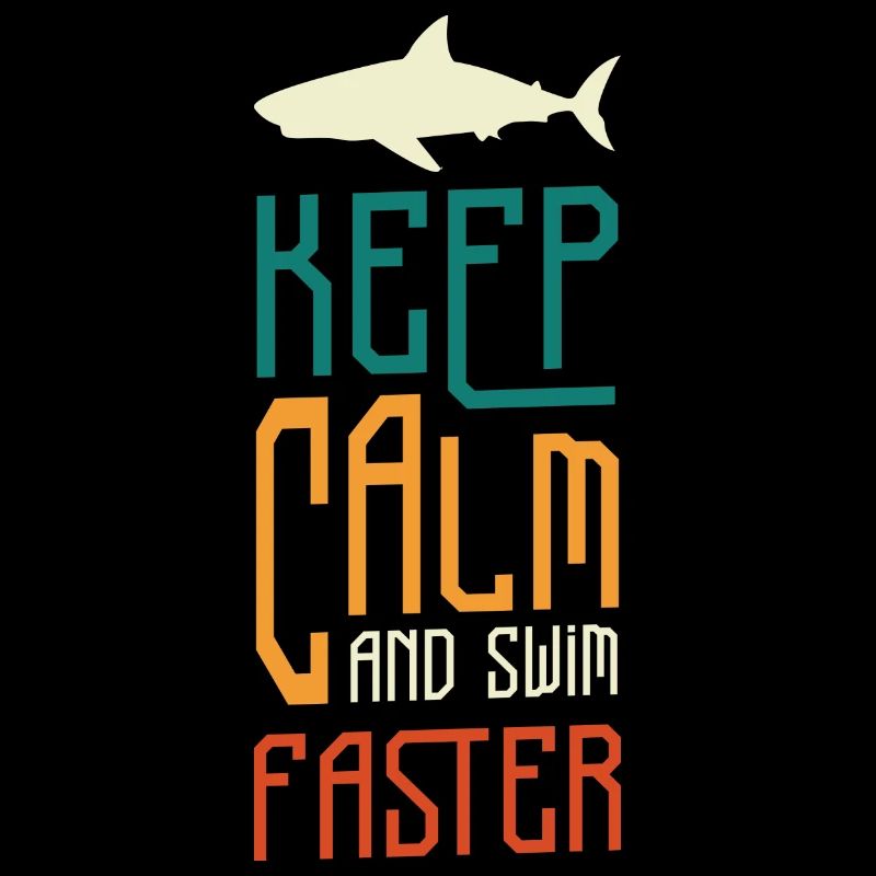 Pêcheur de plongée requin