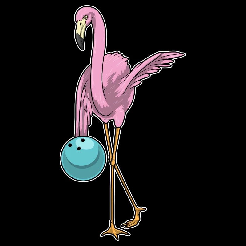 Flamingo Bowling Boule de bowling