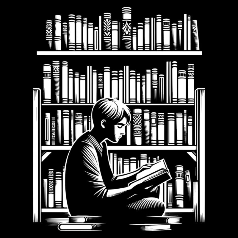 Vertieft in ein Buch