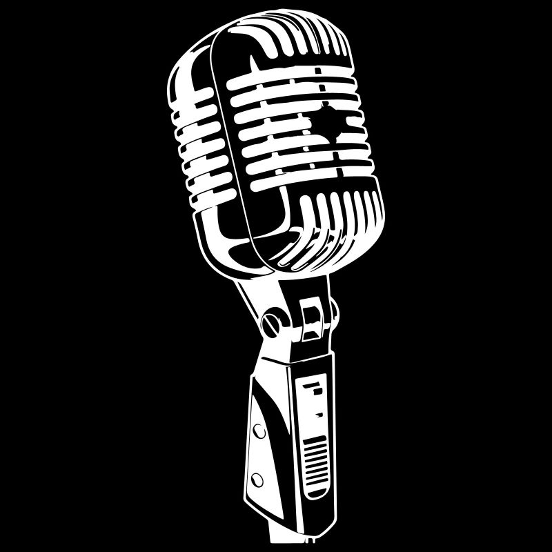 Icône de microphone Musicien