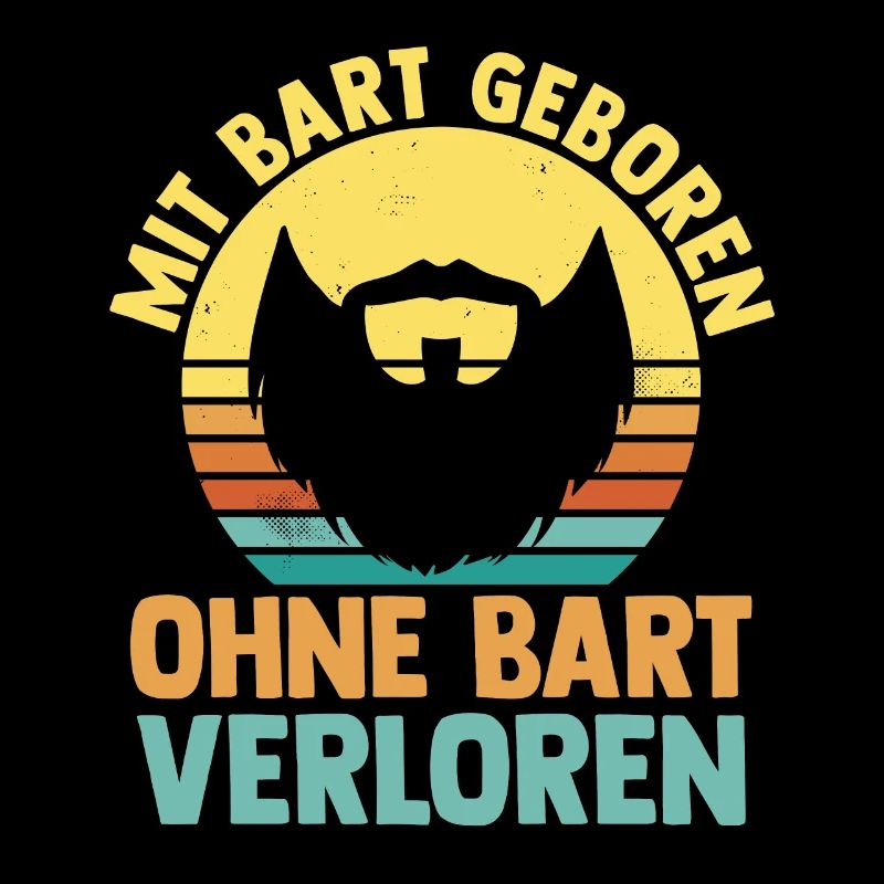 Bärtig Bartträger Bart