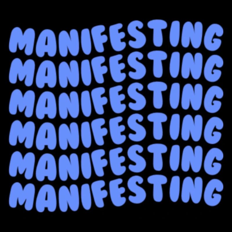 Manifesting light blue