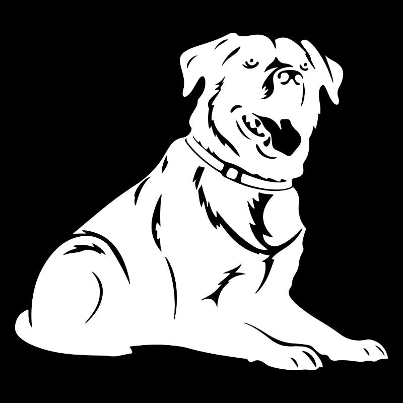 Rottweiler Hund Silhouette