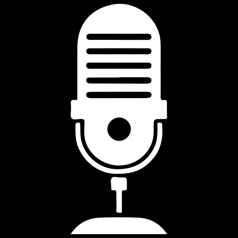 Microphone Podcast Logo