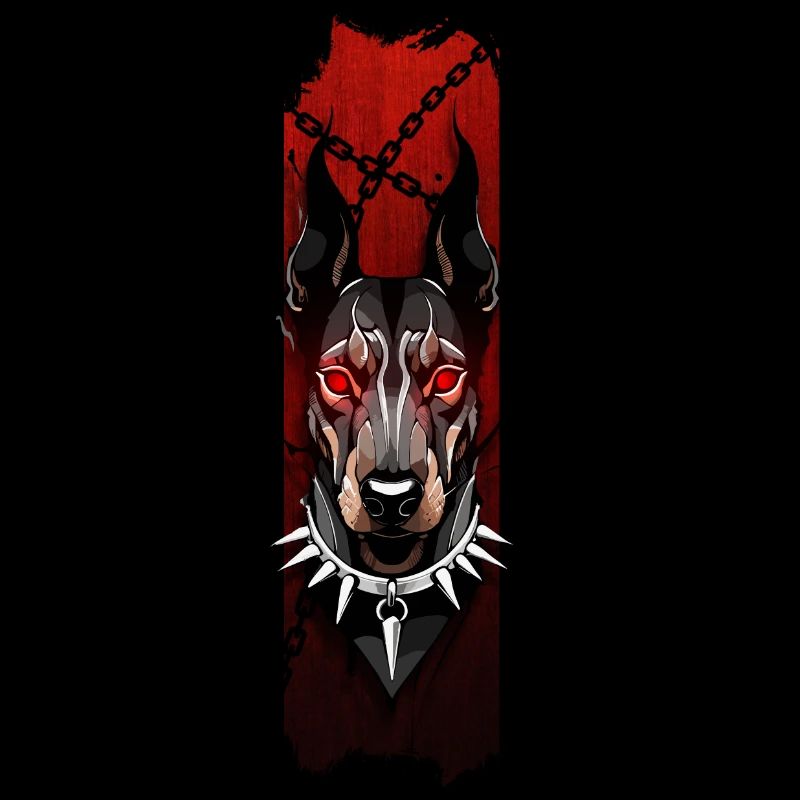 Fierce Doberman: Crimson Glare