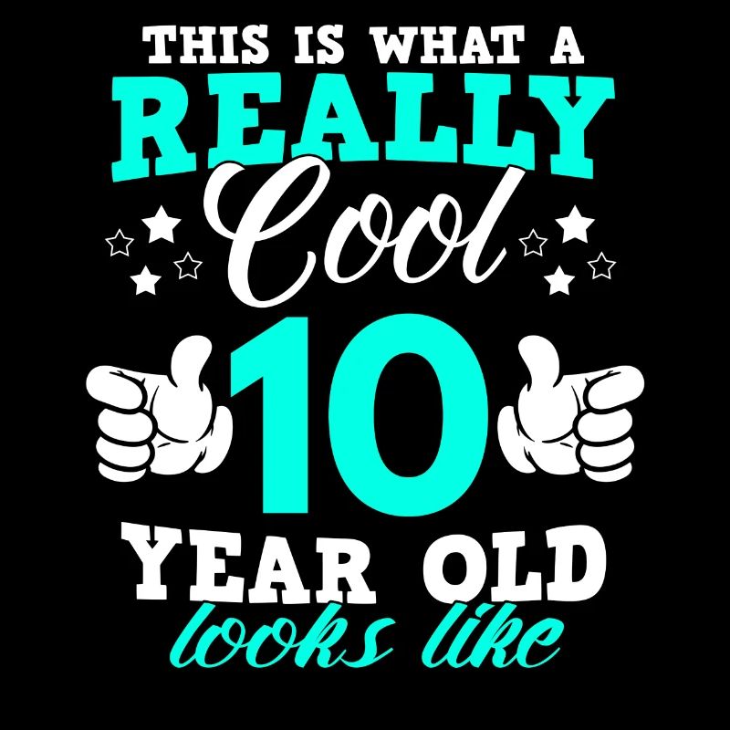 C'est ce que vraiment cool de 10 ans ressemble