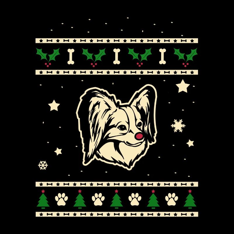 Papillon Weihnachtsgeschenk