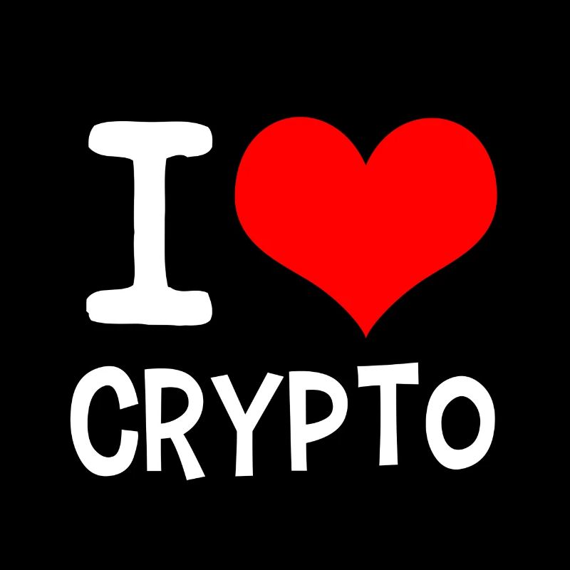 J'aime Crypto blanc