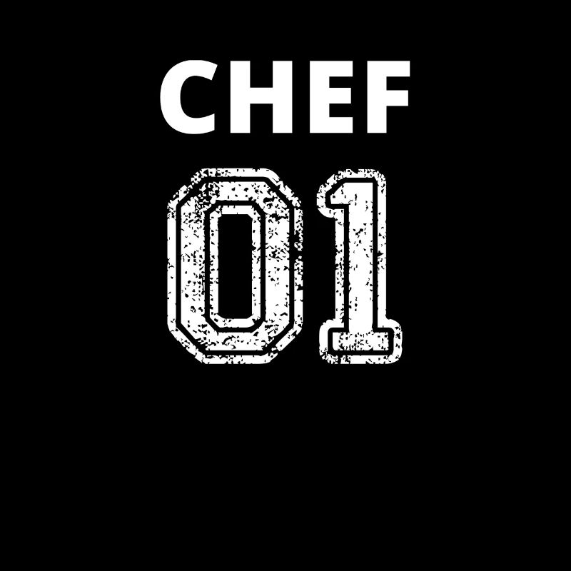 Chef 01 weiss bester Mann - Geschenk