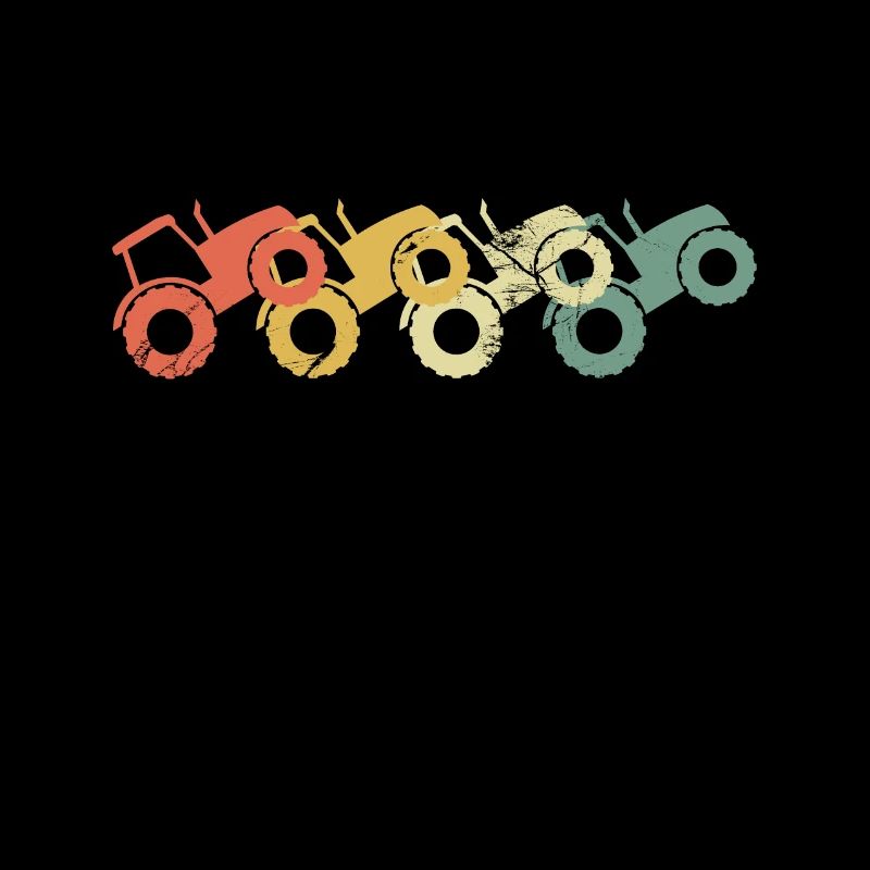 Tractor vintage Trekker Tshirt retro gift