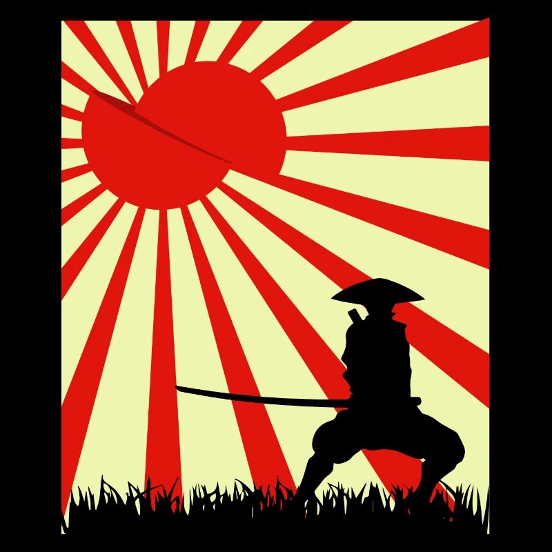 Mond Scheibe Samurai