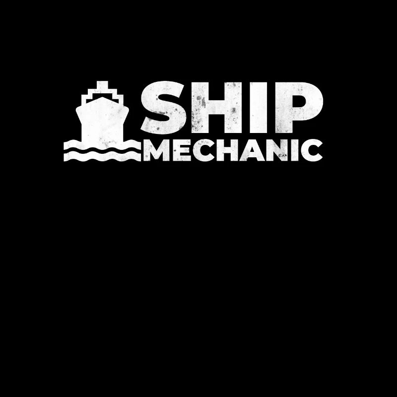 Schiffsmechaniker T-Shirt & Berufe Geschenk