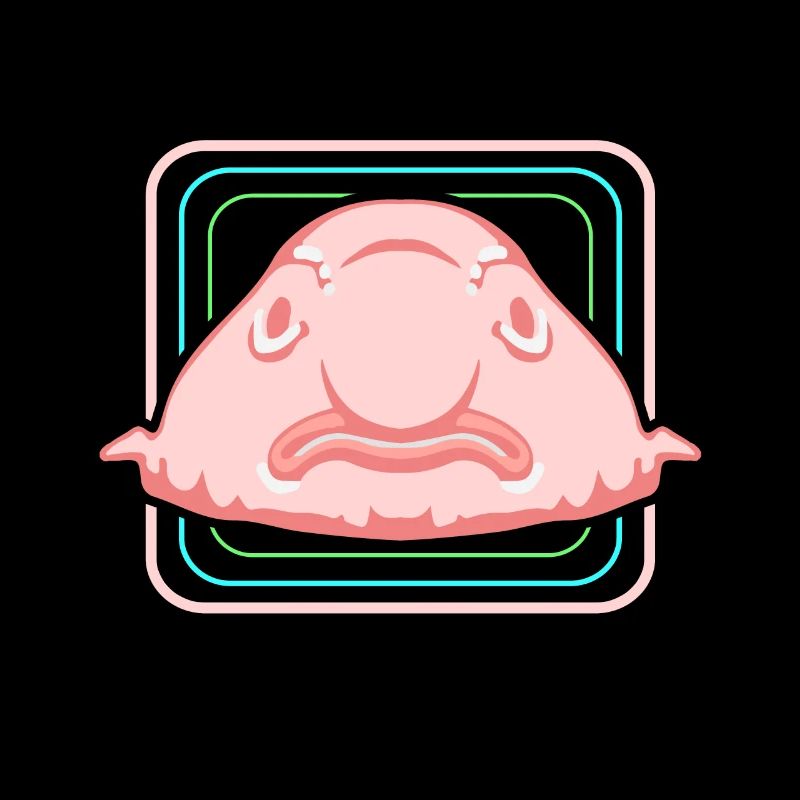 Blobfish Deep Sea Grumpy Introverted Gift