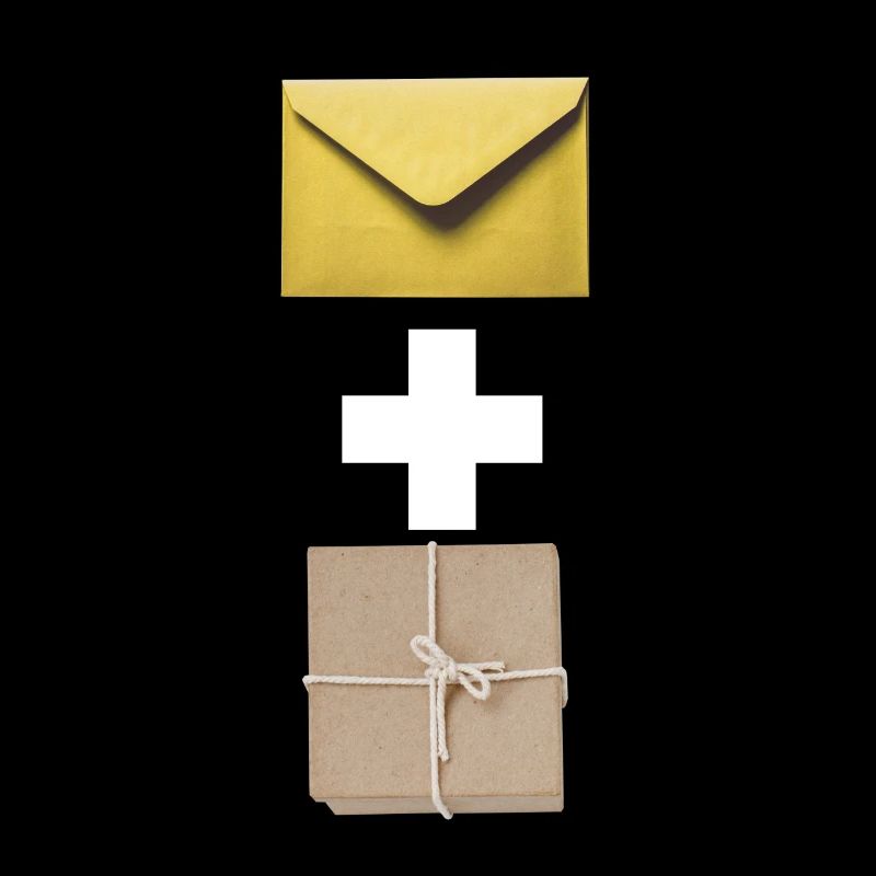 Mail and parcel courier. Workshirt illustration