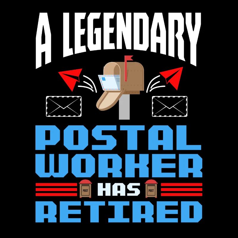 Postman Pension Post Retired Postal Worker