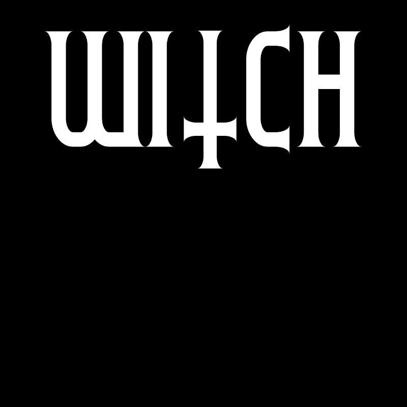 Witch Upside Down Cross