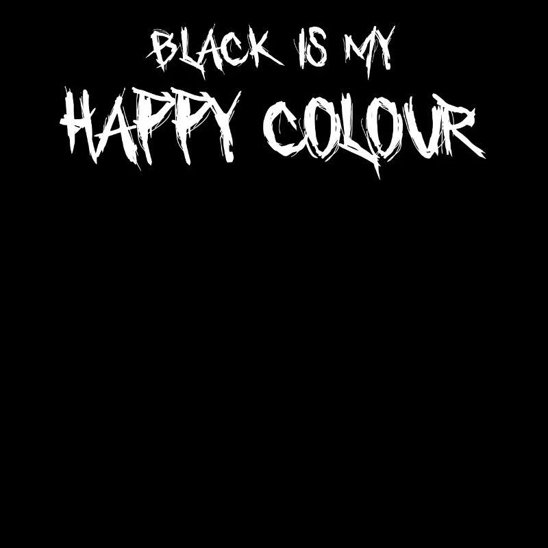 Le noir est ma couleur préférée