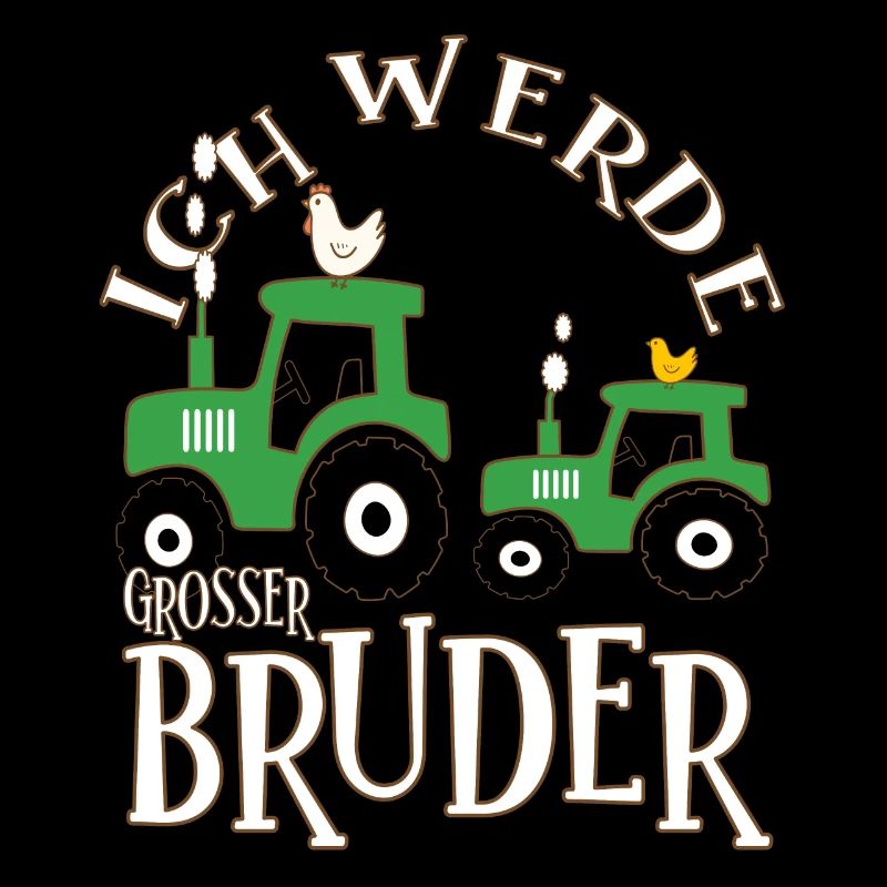 Ich werde großer Bruder Traktor Geschenk