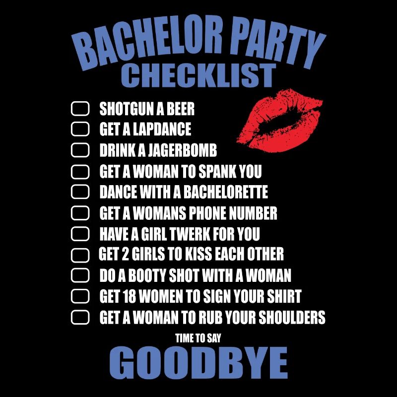 Junggesellenabschied Checkliste