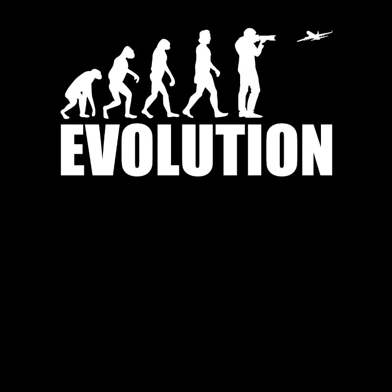 Planespotting Geschenk Evolution