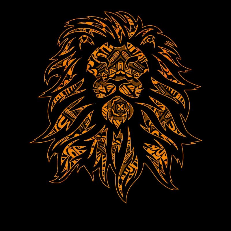 Löwe Tribal Tattoos