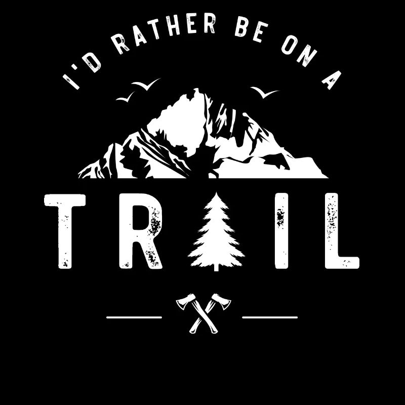 Ich Wäre Lieber Auf Einem Trail-Trailing