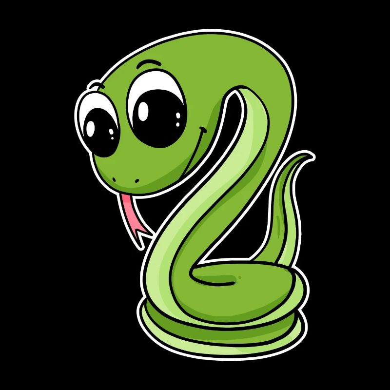 Serpent vert
