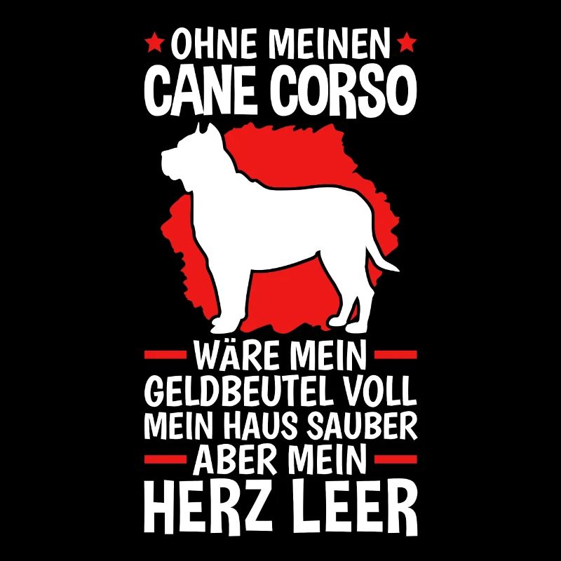 Ohne meinen Cane Corso Italiano Cane Corso