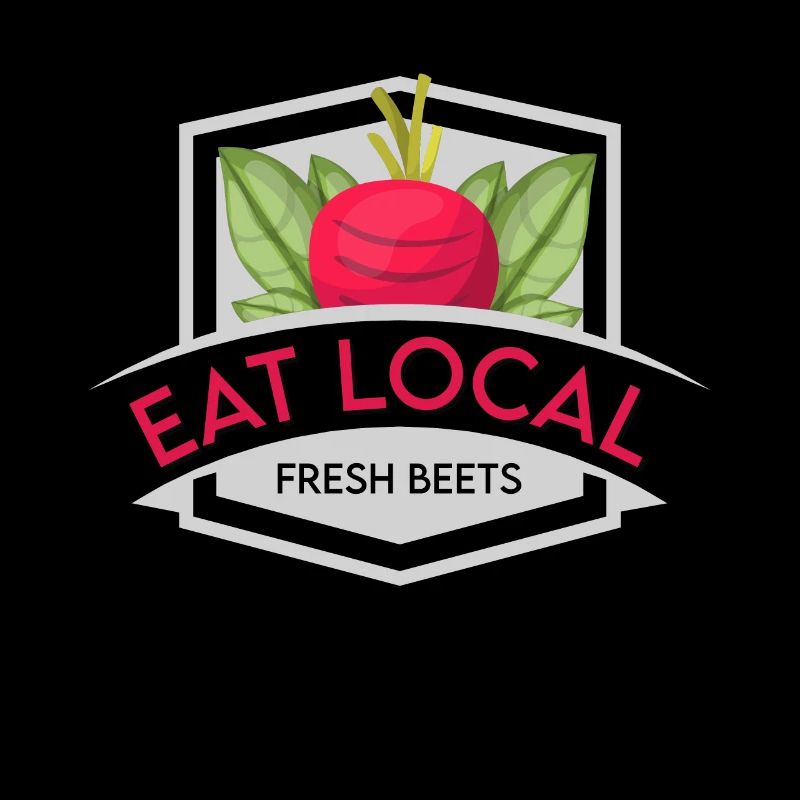 Funny Fresh Beets Vegetable design
