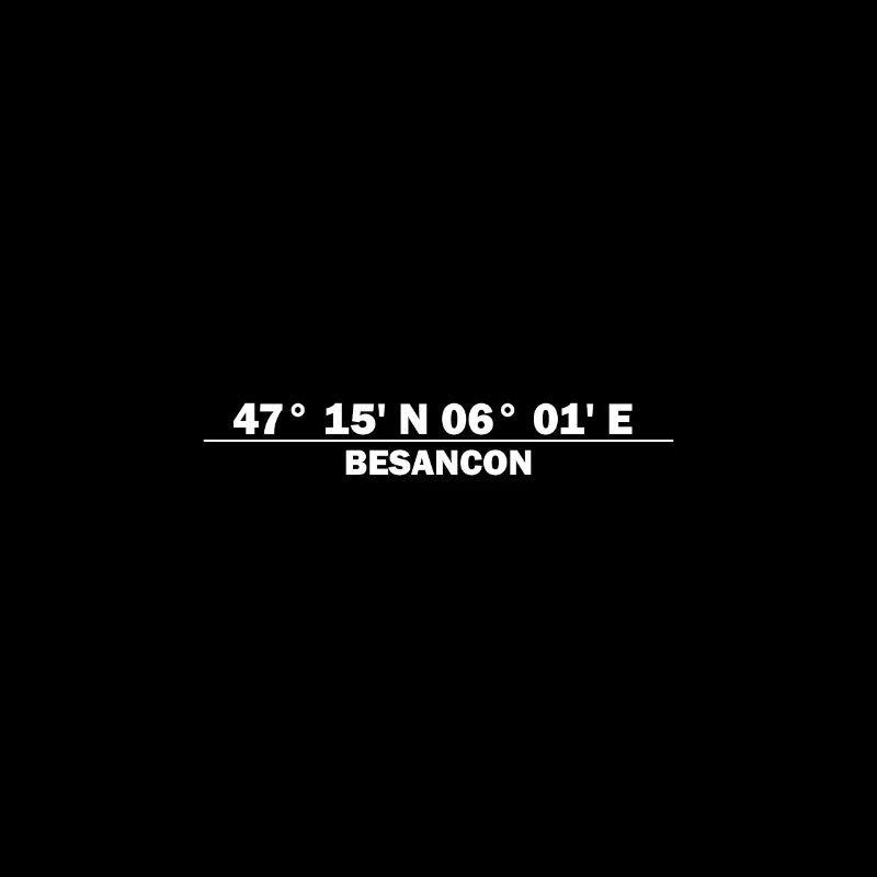 Besançon Coordinates