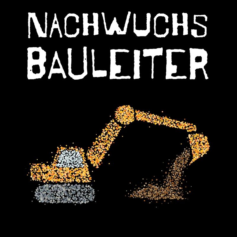 Nachwuchs Bauleiter Bagger Baggern