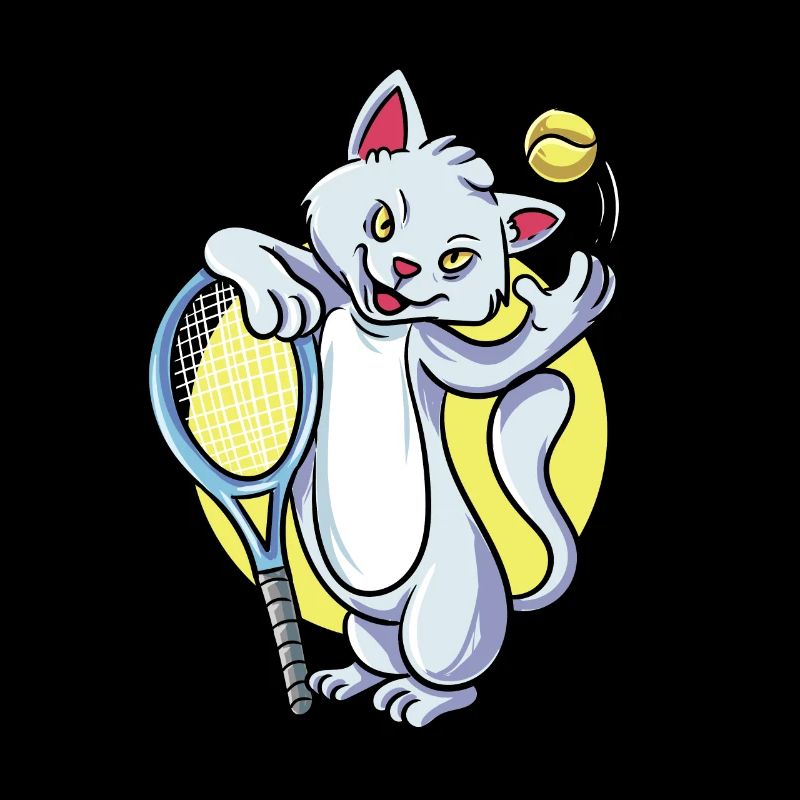 Chat de tennis