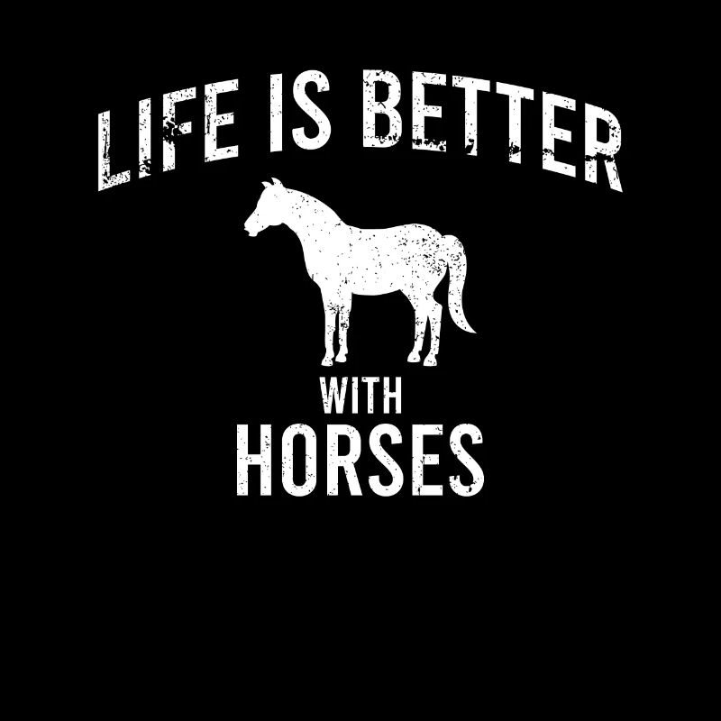 Horse Pferd Spruch