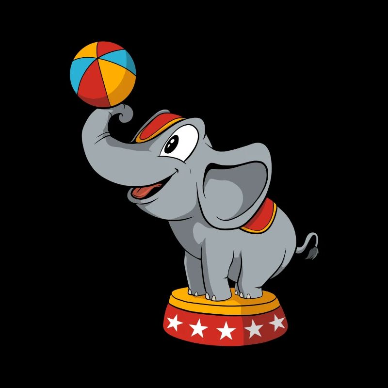 Éléphant de cirque