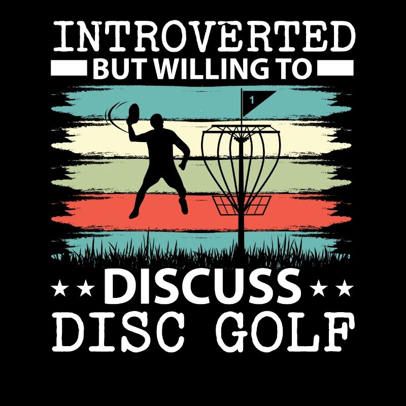 Introvertiert, aber bereit, über Disc Golf zu disk