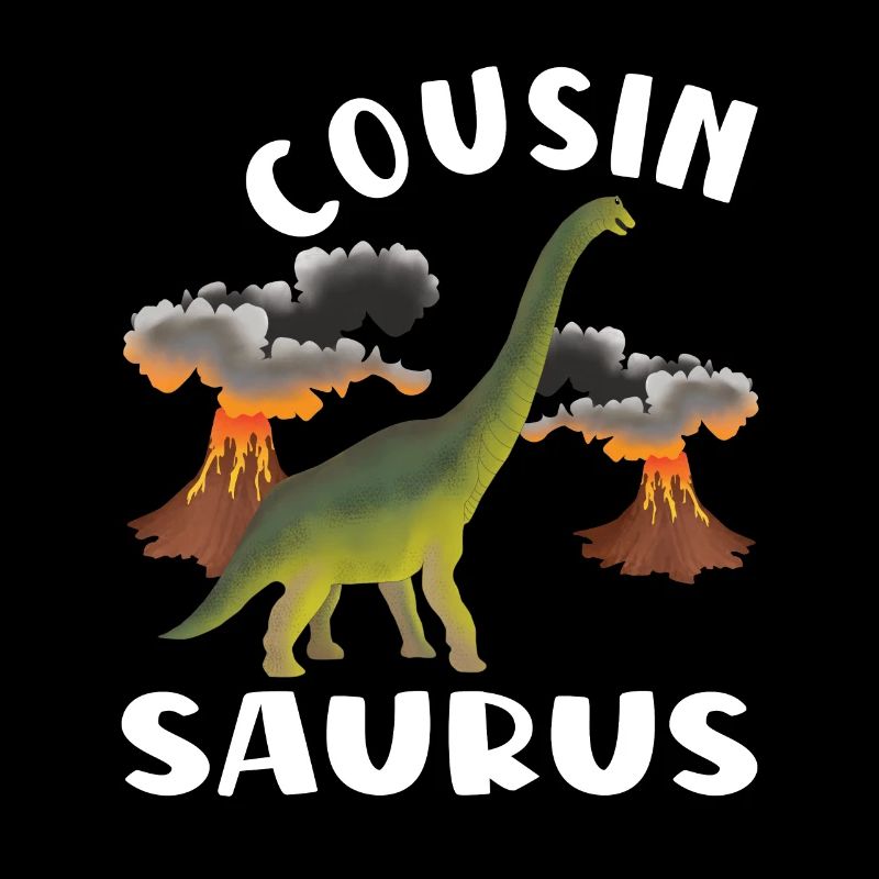 Cousin devient un cousin dinosaure Saurus