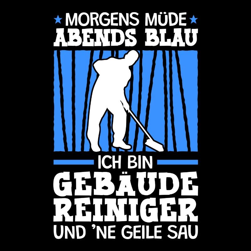 Ich bin ein Gebäudereiniger Fensterputzer