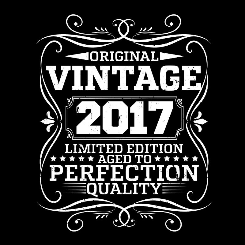 Vintage 2017 Édition Limitée Originale