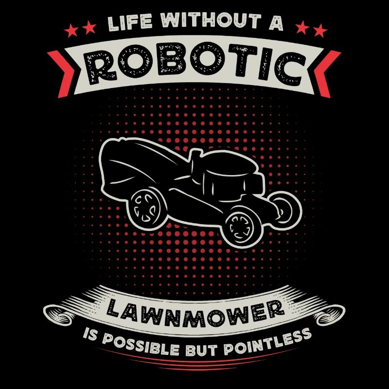 Robotic lawn mower fan, lawn mowing