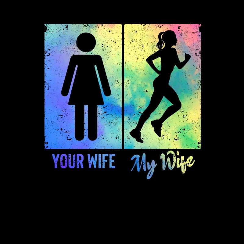 Fun Running Lovers Jogging Lovers Runners