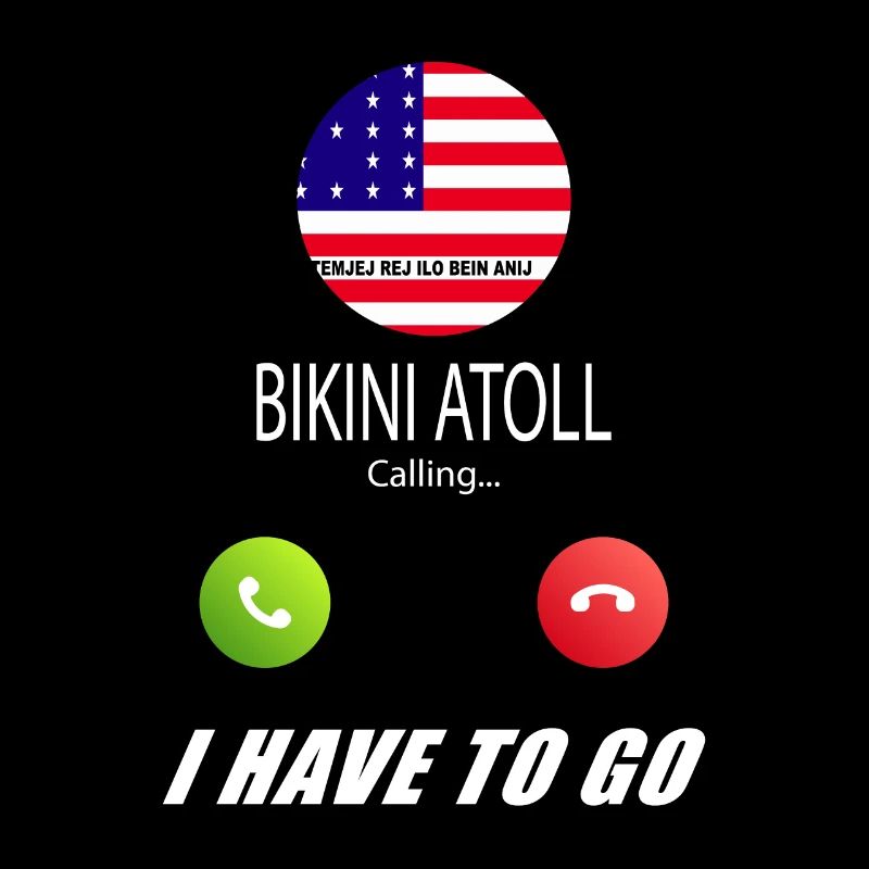 L’atoll de Bikini appelle les drapeaux lusiger