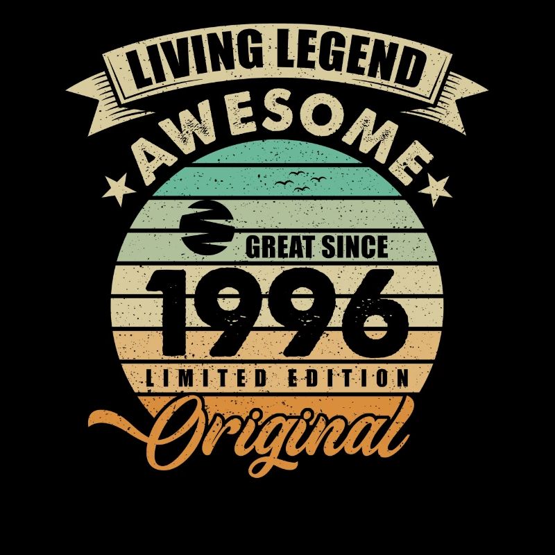1996 Birthday Retro Orginal