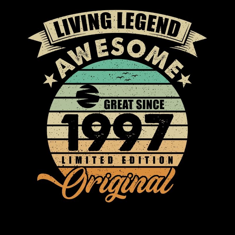 1997 Geburtstag Retro Orginal