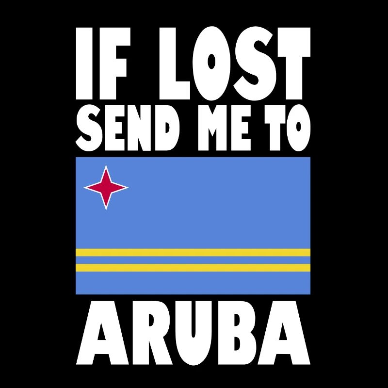 Aruba Flag Saying