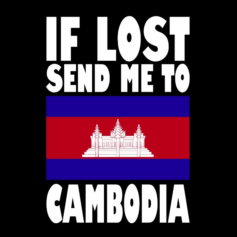 Cambodia Flag Saying